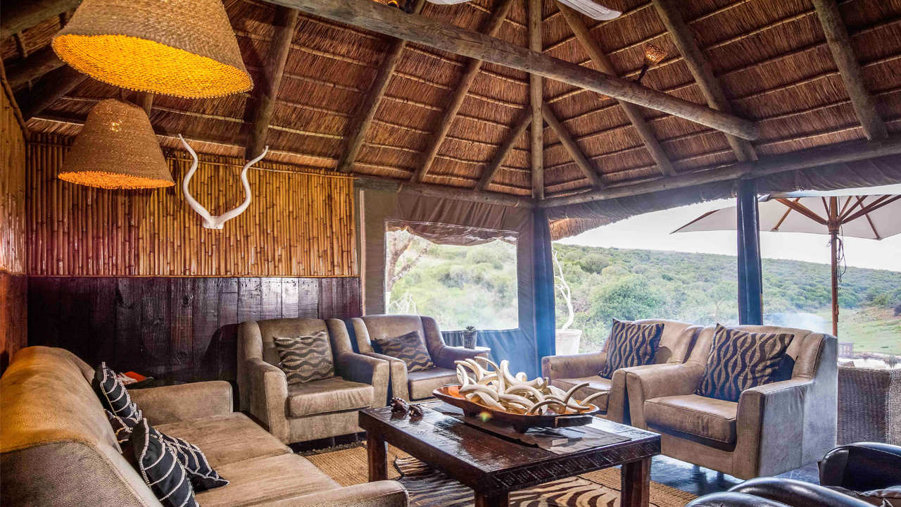 Amakhala Game Reserve Safari Lodge Lounge